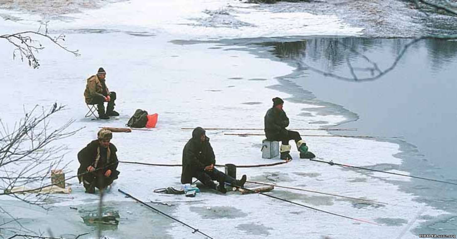 рыбалка  зима
